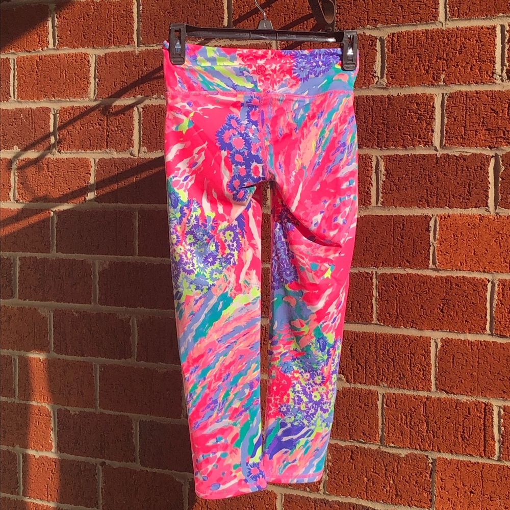 Lilly Pulitzer Vibrant - Bright Pattern Color Leggings —#016 - Picture 4 of 10